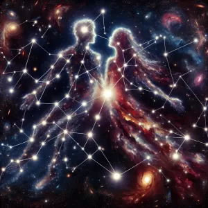 Together, we're not just star-crossed; we're constellation-crafted, weaving a loveship that spans the universe.