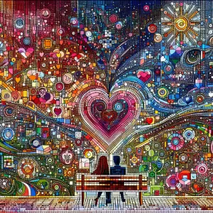 In our loveship, every moment is a pixel in the masterpiece of 'us,' vibrant and alive.