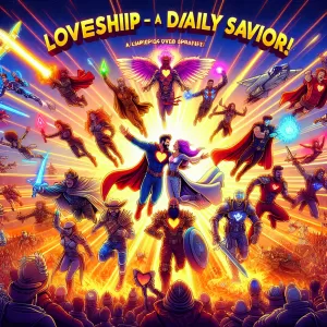 Our loveship is a comic book – filled with heroes, adventures, and a love that saves the day, every day.