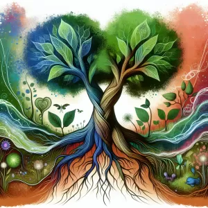 In the ecosystem of our loveship, we're mutual symbiosis – thriving together, growing together, being better together.