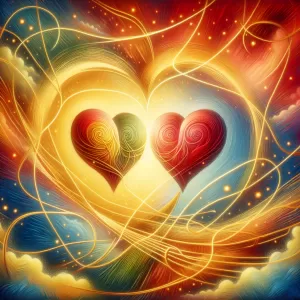 Love is the thread that binds hearts together, weaving a tapestry of joy and meaning in the fabric of our lives.