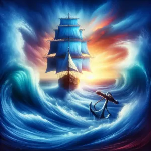 Love is a ship that sails on the seas of emotion, guided by the winds of connection and anchored by the depths of understanding.