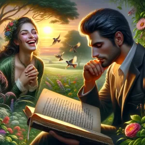 Her laughter is my melody, her smile my brightest dawn, her love is the very poetry that my heart silently writes upon.