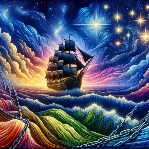 Love is not merely a journey, but a loveship sailing across the endless ocean of emotions, anchored by trust and guided by the stars of understanding and commitment.