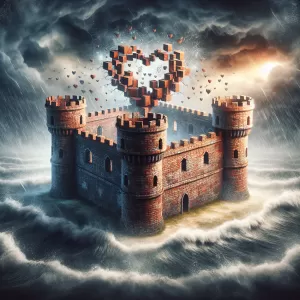 Our loveship is a fortress, built brick by brick with trust, respect, and undying affection, protecting us from the storms of life.