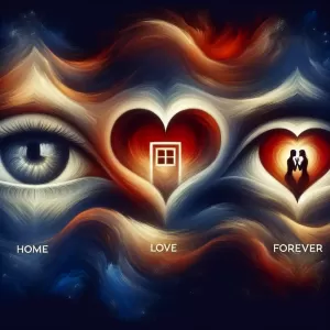 In your eyes, I found my home. In your heart, I found my love. In your soul, I found my forever.