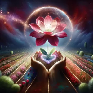 In the garden of life, love is the rarest bloom, flourishing in the heart's soil, nurtured by kindness, understanding, and the gentle touch of soulful connection.