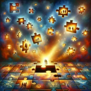 In the puzzle of life, love is the piece that makes the picture complete.